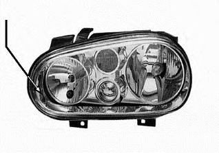 VAN WEZEL 5888963 -  Основная фара